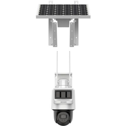 4MP Pro Solar-powered Security PT Camera Setup - DS-2DE2C400IWG-K/4G/C05S10
